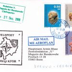 Serbien/Kosovo - KVOR/Dt. Kontingent Luftpostbrief Prizren - Bonn 2000