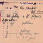 SBZ/Berlin-Brandbg. - 5 Pfg. dst. Ortskarte (Postamt) Berlin-Friedenau 26.1.46