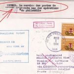 USA - Frontier Horizon Zuleitungspost LH-Erstflug Leningrad - München 1984