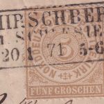 NDP - 5 Gr. gez. Paketbegleitbrief (Vds.) Ra3 Hirschberg i. Schlesien 20.1.71