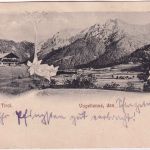 Österreich/Tirol - Weidring Vogeltenne sw-AK gelaufen 1925
