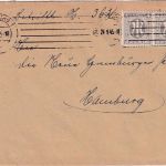 AM-Post - 4 Pfg. waagr. Paar amerik. Druck Ortsbrief Hamburg 24.9.45