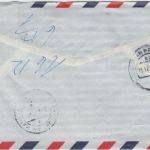 Thailand - 3,85 Dh. Postfreistempel Luftpostbrief Bangkok - Weidenberg 1964