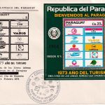 Paraguay - Jahr des Tourismus Blockausgabe Schmuck-Kuvert/FDC 1974