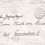 LP Belgien - Hasselt 1917 Feldpostbrief (Art. Schießschule) Autograph v. Bülow