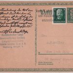 DR - 8 Pfg. Sonderganzsache 80. Geb. Hindenburg + bildgl. Zusatz n. USA 1927