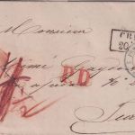 Preussen/Kgr. Sardinien - Crefeld 20/4 Ra2 Francobrief n. Turin 1859 - m. Inhalt