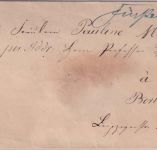 Preussen - 1 Sgr. Wilhelm Ganzsache/Brief Bahnpost-L3 Bromberg Berlin