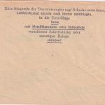 FZ - Lindau 1.10.47 Ra1 Gebühr bezahlt Postscheckbrief n. München