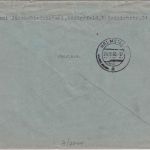 FZ - Königsfeld (Baden) 21.10.46 Ra2 Gebühr bezahlt/Port paye Einschreibebrief