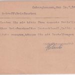 All.Bes. - Osberghausen 11.7.46 L2 Gebühr bezahlt entnazif. AH-Ganzsache n. Köln