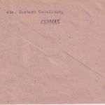 AM-Post - Cadolzburg ü. Fürth 24.1.46 Teilbarfrankatur Einschreibebrief n. Fürth