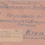 All.Bes. - Neustadt (Waldnaab) 13.11.46 portofreier Brief i.d. SCHWEIZ