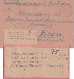 All.Bes. - Neustadt (Waldnaab) 13.11.46 portofreier Brief i.d. SCHWEIZ