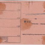FZ - Freudenstadt 15.11.45 6 Pfg. Gebührenzettel Girokarte n. Igelsberg