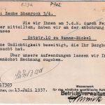DR - Gelsenkirchen 1937 6 Pfg. AFS "Wasserwerk" Karte n. Herne - Text !