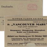 DR-Infla - Hamburg 8.10.23 400.000 M. Postfreistempel Ortsdrucksachenkarte