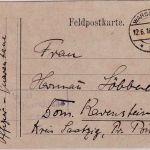 DP Polen - Offizier-Quarantäne Ra3 Feldpostkarte Warschau - Ravenstein 1918
