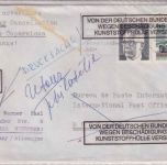 BRD - Nürnberg 1973 Brief i.d. UdSSR - beschädigte Post/Retourvermerk