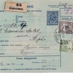 Ungarn/Rumänien - 10 F. Ganzsache+Zusatz Paketkarte Gyergyószentmiklós 1918