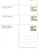 Irland - St. Patricks Day 1990 30 P. Ganzsachen (5 versch.) ungebraucht