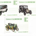 Irland - 100 Jahre Automobil 1986 24 P. Ganzsachen (3 versch.) ungebraucht