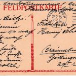 Weihnachten - farb. Reklamekarte/Feldpost Soldat m. Christkind Weihnachten 1915