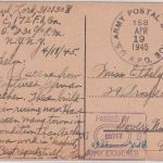 All.Bes. - APO 158 19. APR 1945 AK Aachen/Feldpost n. USA (Dover)