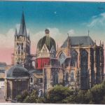All.Bes. - APO 158 19. APR 1945 AK Aachen/Feldpost n. USA (Dover)