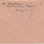 All.Bes. - Pinneberg 1947 Dienstgruppenpost Briefstpl. Fliegerhorst Uetersen