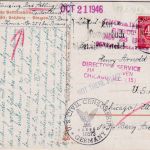 All.Bes. - 45 Pfg. Ziffer Zensurkarte n. USA München - Chicago 30.8.46 Retour