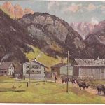DR - Oberstdorf 1915 Feldpostkarte (Skikurs 8. Bay. Res.ID) n. Colmar