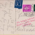 DR - 10+8 Pfg. Ebert Luftpostkarte Köln - Jena 1931 Lupo-Bestätigungsstpl. Halle