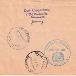 DDR - Werdau 1958 Einschreibebrief i.d. LIBANON (Canadian UNEF Contingent)
