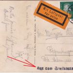 DR - 10+8 Pfg. Ebert Luftpostkarte München - Regensburg 16.3.30