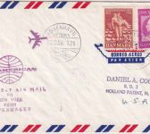 Dänemark - PanAm Firstflight Copenhagen - New York airmail 1959