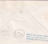 Monaco - PanAm Transatlatik-Flug Jubiläum Paris - New York airmail 1966