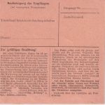 BRD - 50 Pfg. Heuss I senkr. Paar Schnellpaketkarte Ferlenbach - FFM 1954
