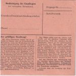 BRD - 70 Pfg. Heuss I sekr. Paar Paketkarte Erlenbach - Zittau 1954