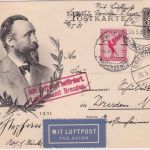 DR - Zwickau 1931 Luftpostkarte Erstflug DV Zwickau - Dresden 26.5.31