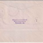 DR - Weimar 1.5.29 Luftpostbrief n. Nürnberg Erstflug/NBV