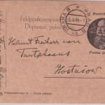Österreich - Prag 5.10.14 Feldpostkarte m. Kaiser-Portrait - Empfänger !!