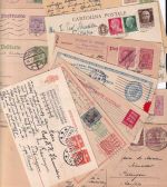 Europa/Tübingen - Ganzsachenlot meist Europa/DR an Prof. Dr. Schneider ex1921/39
