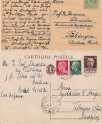 Europa/Tübingen - Ganzsachenlot meist Europa/DR an Prof. Dr. Schneider ex1921/39