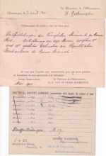 Europa/Bonn - Ganzsachenlot meist Europa/DR an Prof. Dr. Küstner ex 1888/1927