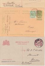 Europa/Bonn - Ganzsachenlot meist Europa/DR an Prof. Dr. Küstner ex 1888/1927