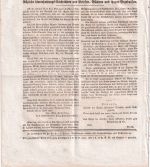 Bayern - Speier 19 IUN 1826 roter L2 Allg. Deutsche Garten-Zeitung