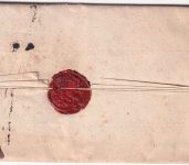 Bayern - Landshut 21. APR 1849 L2 Portobrief n. Burglengenfeld - Anschrift !