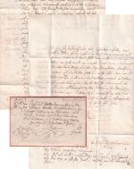 Bayern - Haag 1744 Schnörkelbrief (Franco) n. Tutzing - mit Inhalt