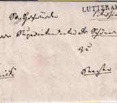 Braunschweig - Lutter am B.B. L1 Dienstbrief n. Seesen 1849